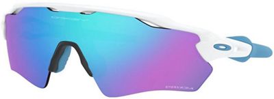 Oakley Radar EV XS PRIZM Sapphire Sunglasses - Polished White, Polished White